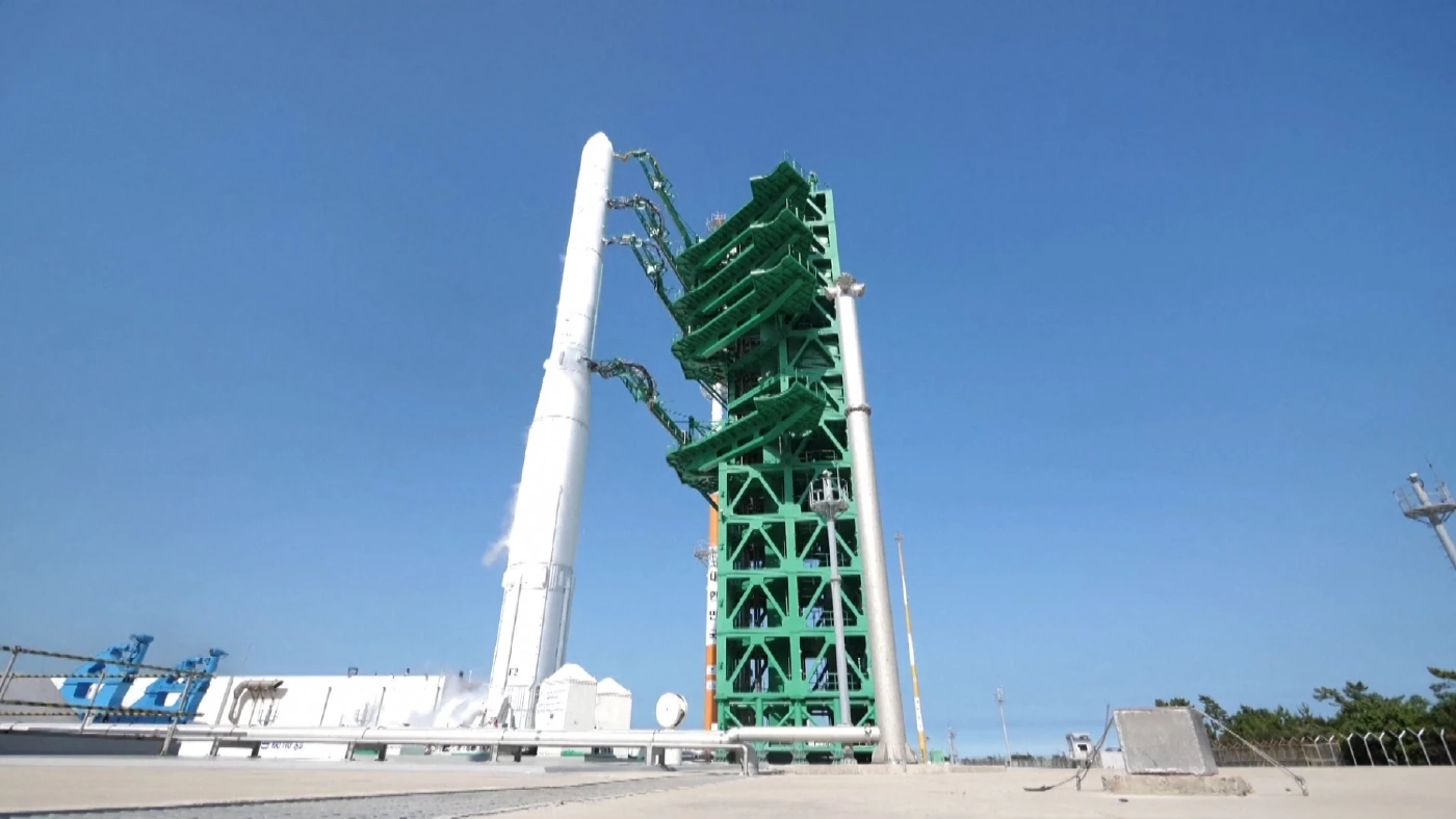 เกาหลีใต้ปล่อยจรวดส่งดาวเทียมจำลองสู่วงโคจรสำเร็จ