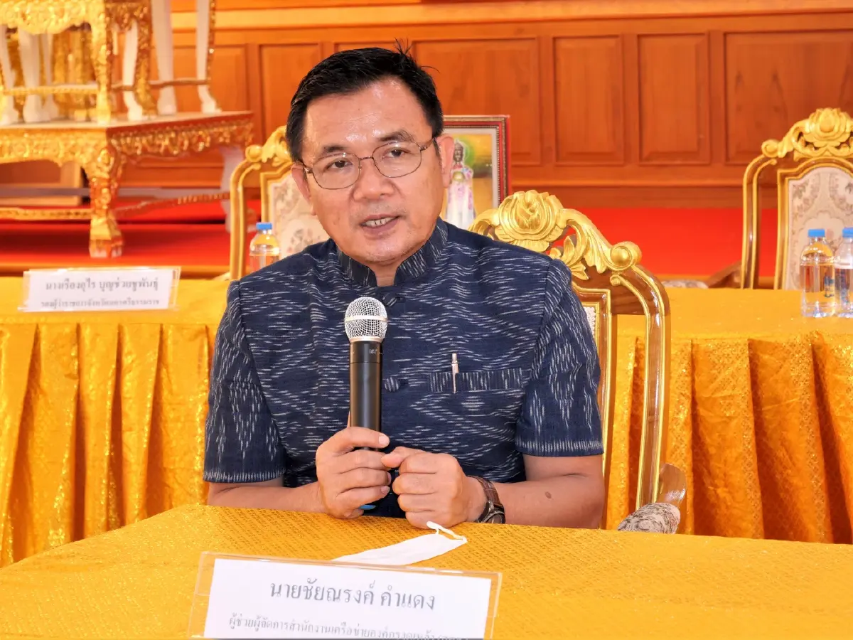 นายชัยณรงค์ คำแดง ผู้ช่วยผู้จัดการสำนักงานเครือขายองค์กรงดเหล้า (สคล.) 