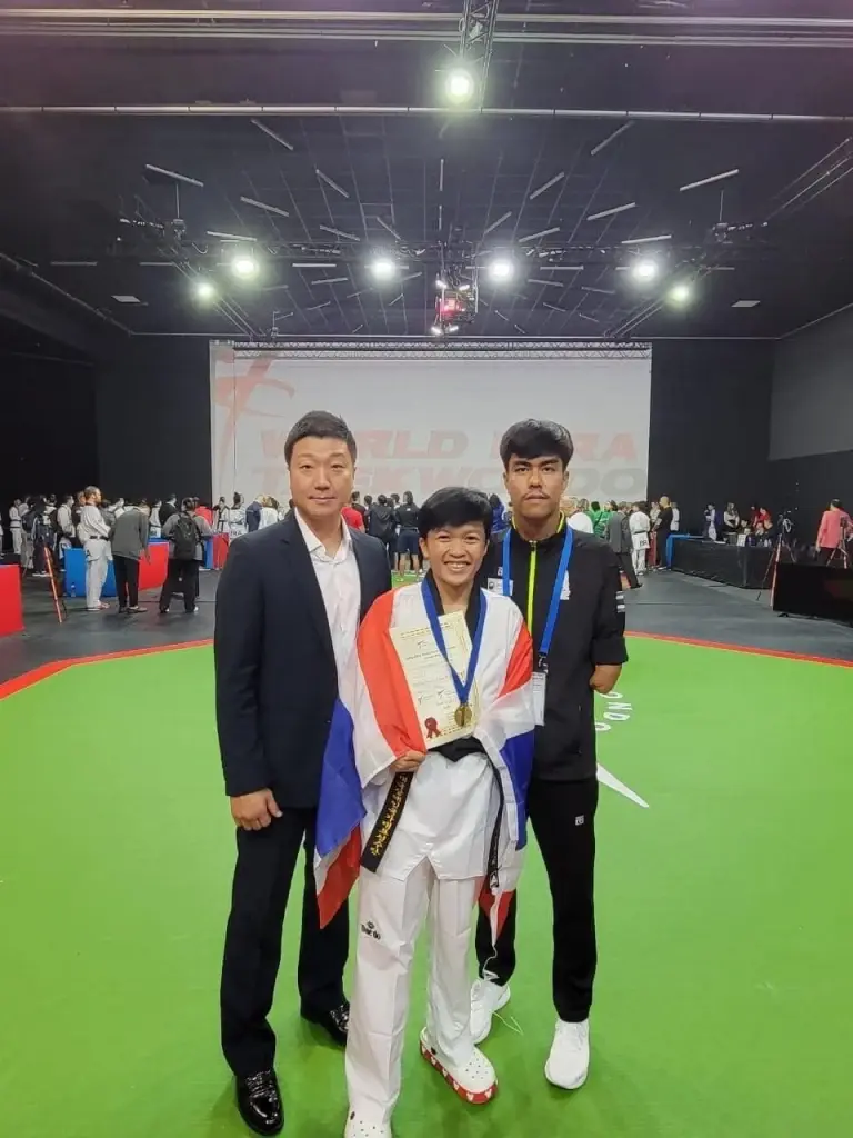 คว้าชัยชนะนำเหรียญทองให้ทีมเทควันโดคนพิการทีมชาติไทยได้สำเร็จ