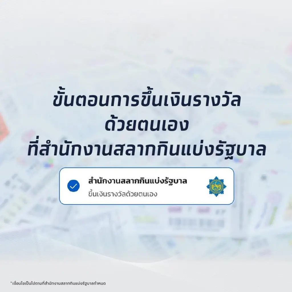 คอหวยศึกษาไว้ ถูกหวยที่ซื้อจากแอปฯ เป๋าตัง ต้องทำอย่างไรบ้าง
