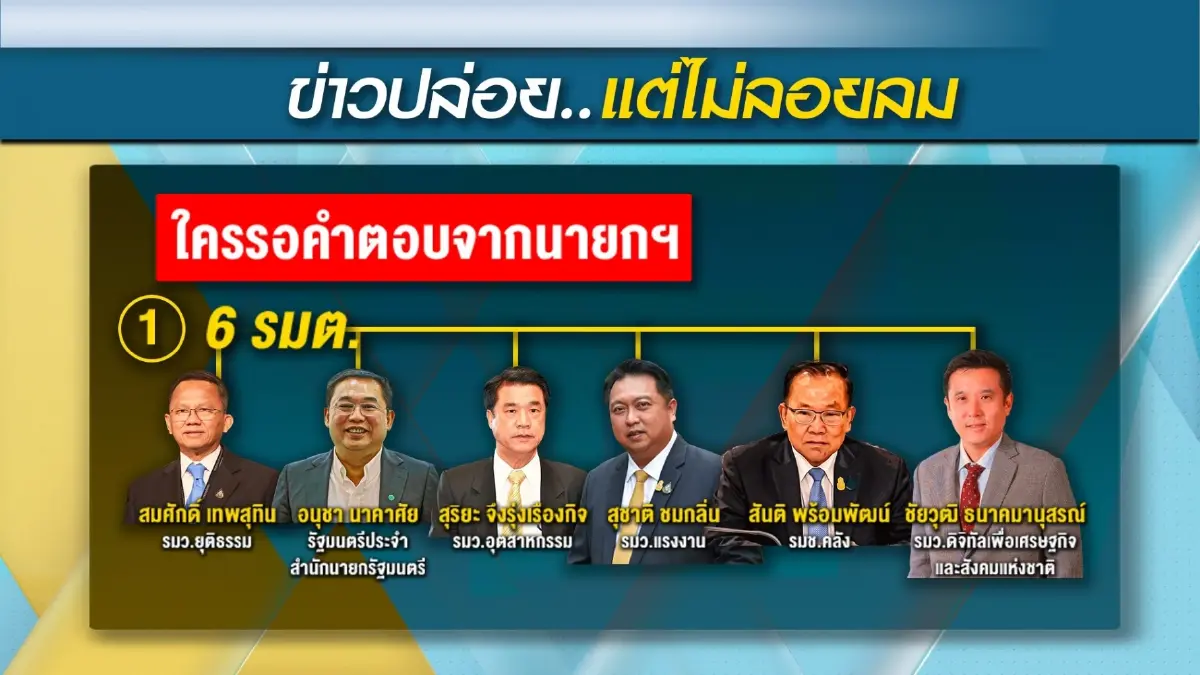 ข่าวปล่อย...แต่ไม่ลอยลม-"บิ๊กตู่"คืออนาคตก๊วนการเมือง