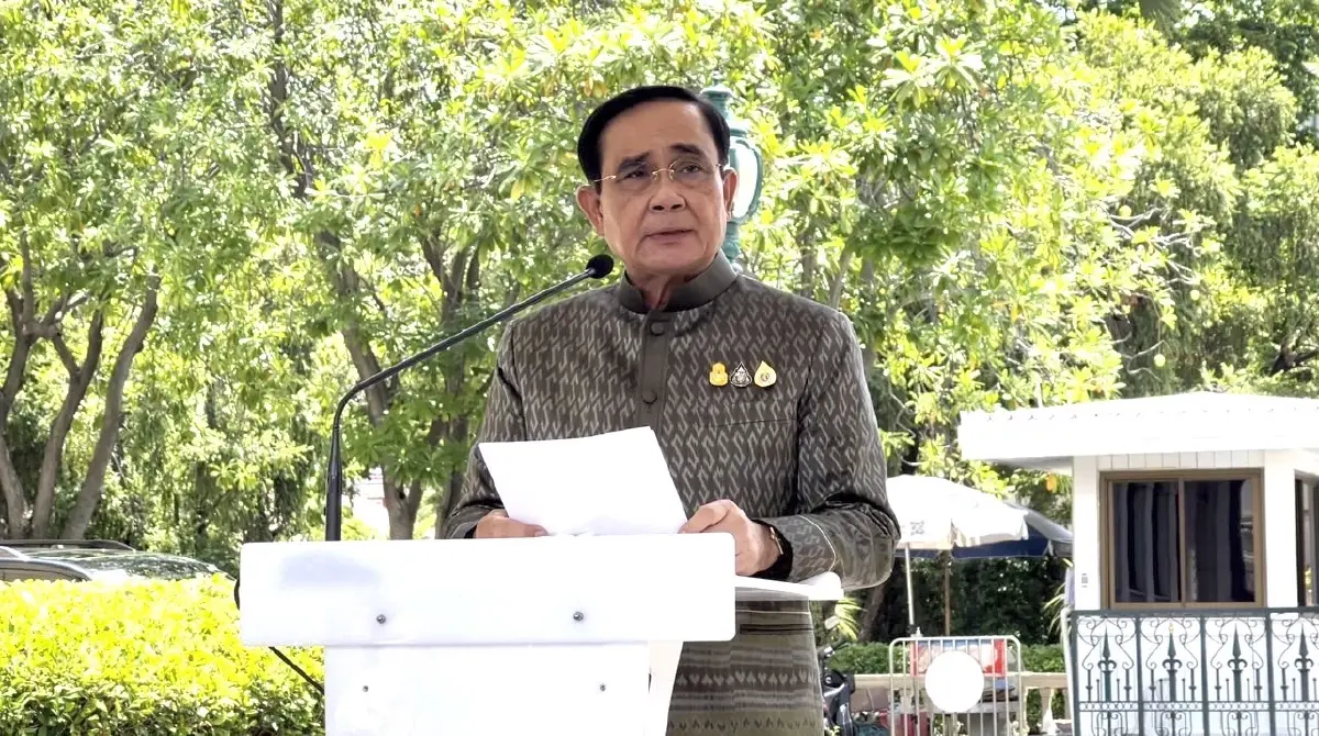 พล.อ.ประยุทธ์ จันทร์โอชา นายกรัฐมนตรี และ รมว.กลาโหม
