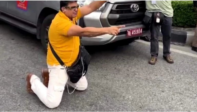 &quot;เค ร้อยล้าน&quot; บุกป่วยทะลุแก๊ซที่แยกดินแเดง