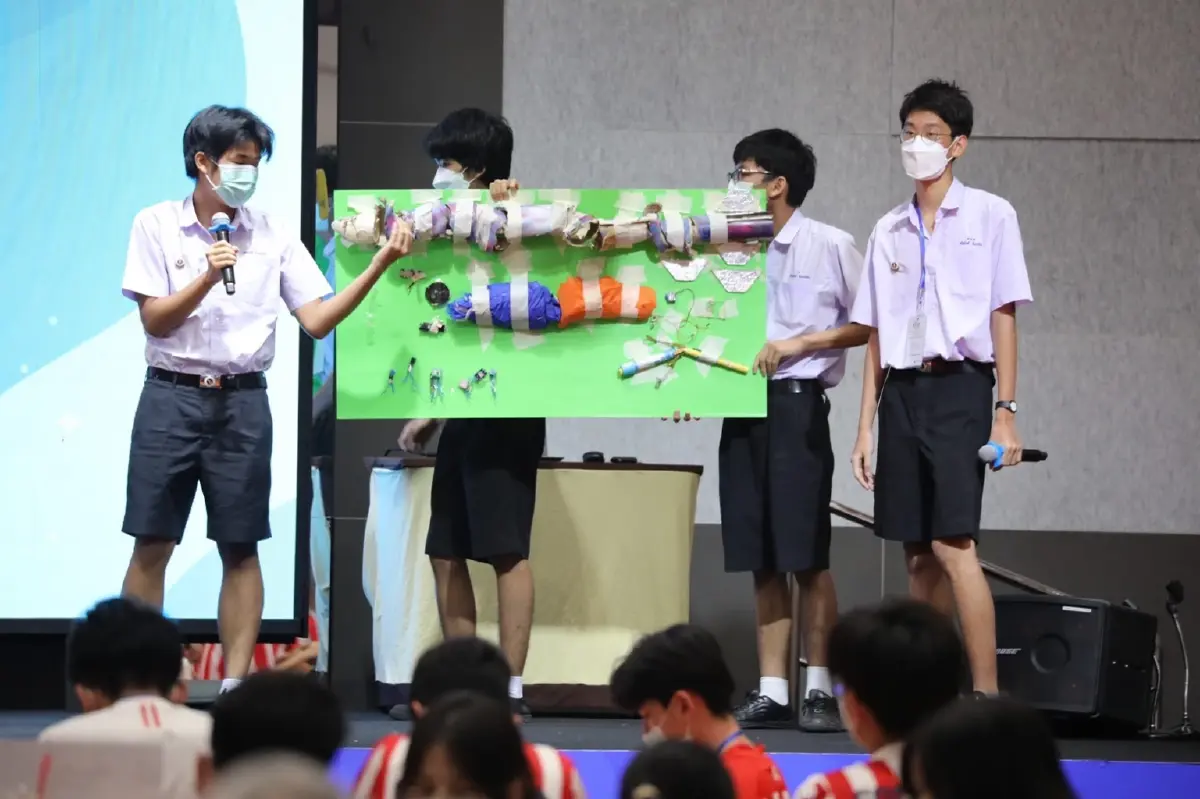สถาบันเทคโนโลยีป้องกันประเทศ ร่วมกับ องค์การพิพิธภัณฑ์วิทยาศาสตร์แห่งชาติ จัดการแข่งขัน THAILAND CANSAT - ROCKET COMPETITION 2022