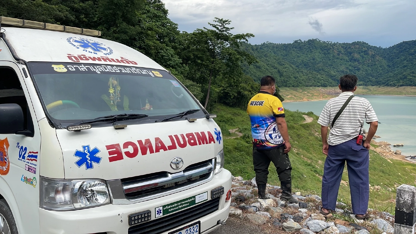 ช่วยระทึก นักท่องเที่ยวพลัดหลงป่า เขาช่องลม น้ำตกลับเขื่อนขุนด่าน