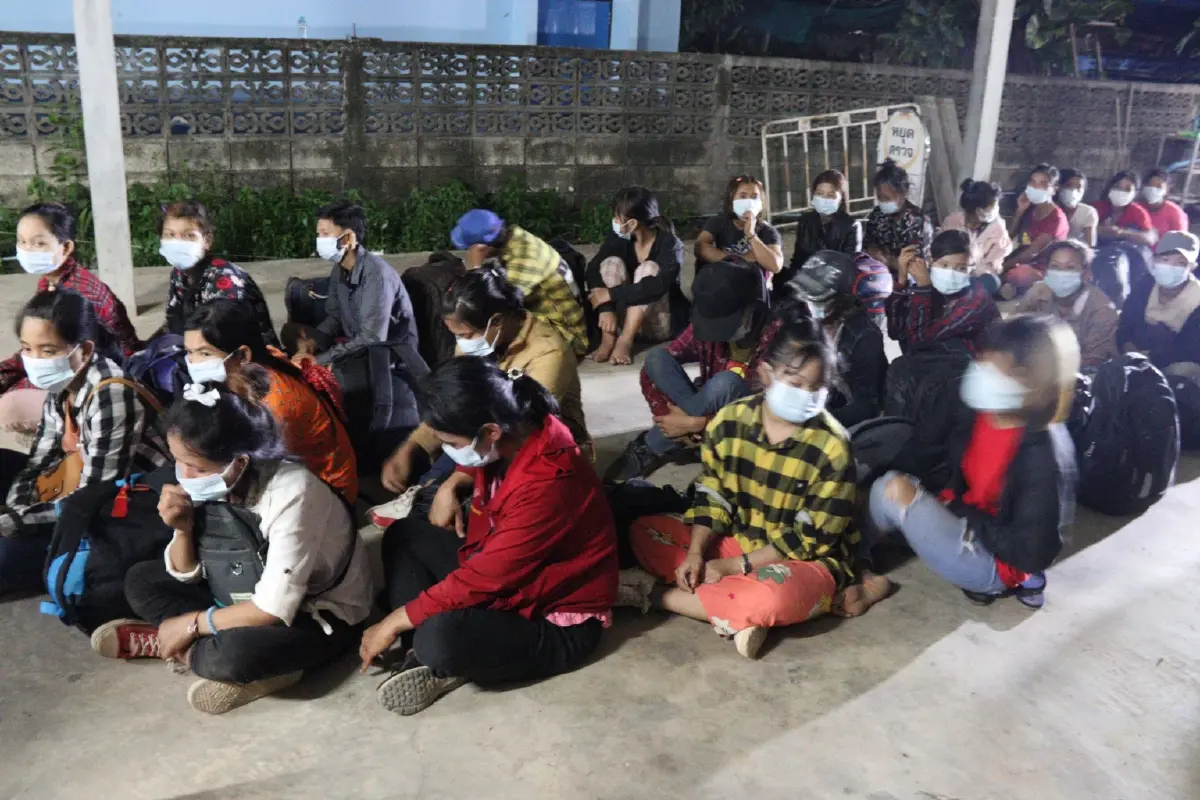 รวบ 129 เมียนมาลักลอบเข้าเมือง เตรียมเข้ากรุง
