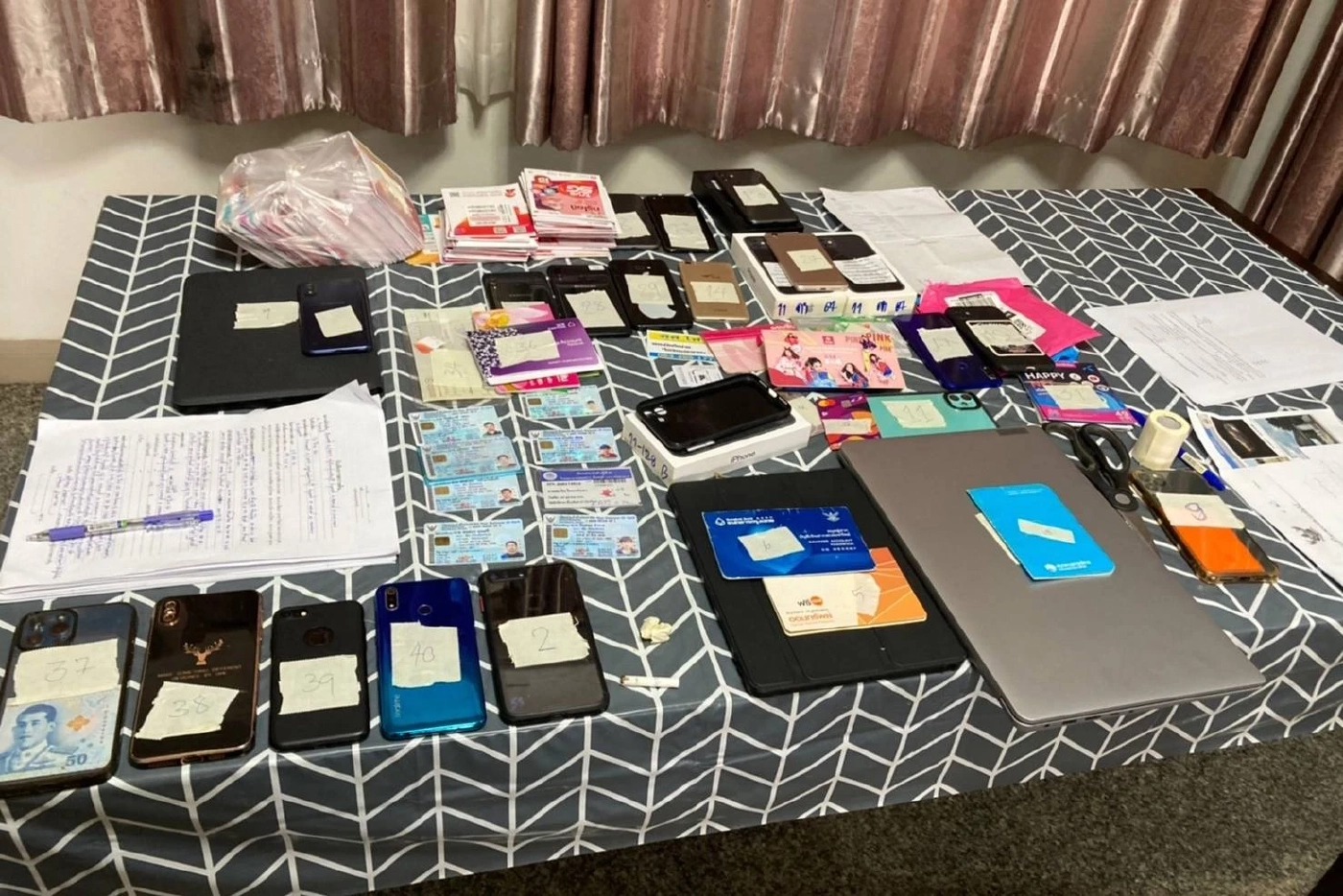 ปอศ.ค้น 5 จว.ทลายแก๊งเงินกู้ดอกเบี้ยโหด ร้อยละ 45 ต่อเดือน