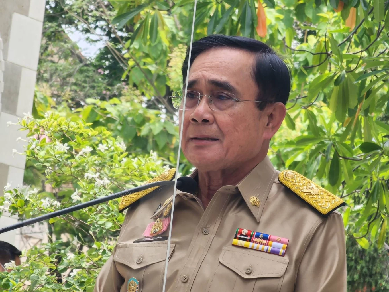 พล.อ.ประยุทธ์ จันทร์โอชา นายกรัฐมนตรี และรมว.กลาโหม