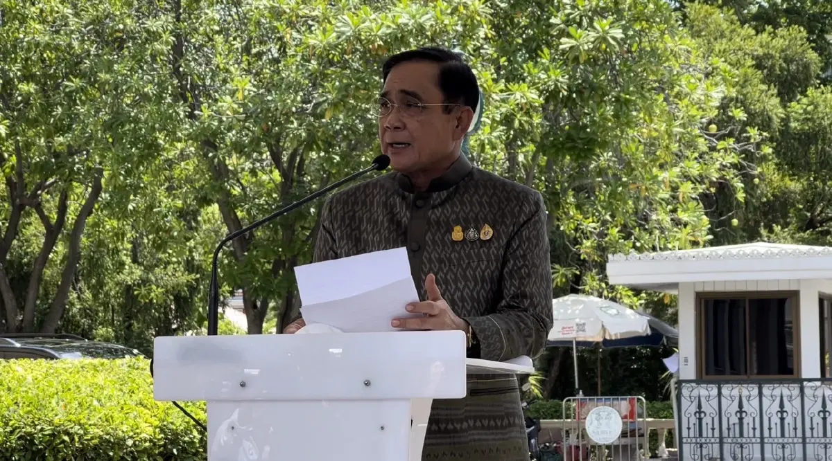 พล.อ.ประยุทธ์ จันทร์โอชา นายกรัฐมนตรี และ รมว.กลาโหม