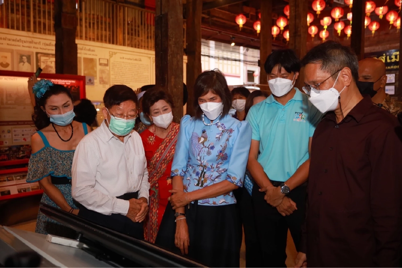 เปิดนิทรรศการการเรียนรู้โรงสีแดง