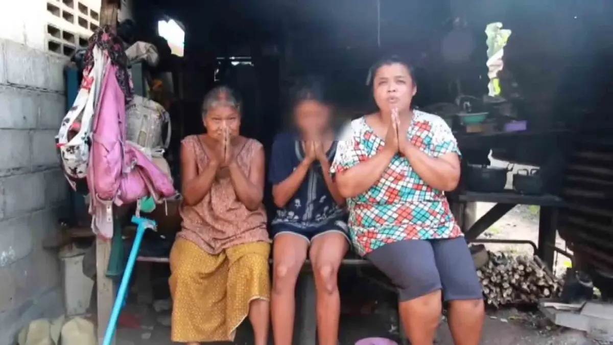 ผญบ.ไล่ครอบครัวพิการออกจากหมู่บ้านกลางดึก