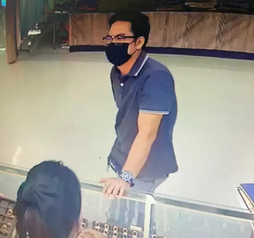 ล่าตัว "โจรแว่น" ท่าทางเลิ่กลั่ก ก่อเหตุวิ่งราวสร้อยข้อมือทองหนัก 5 บาท 