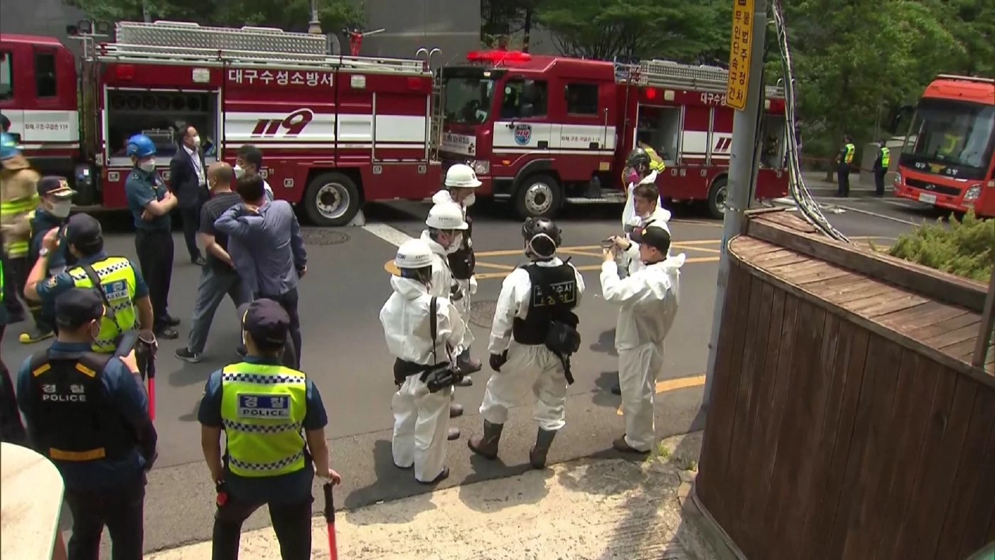 วางเพลิงสำนักงานทนายในเกาหลีใต้ตาย 7 เจ็บ 46