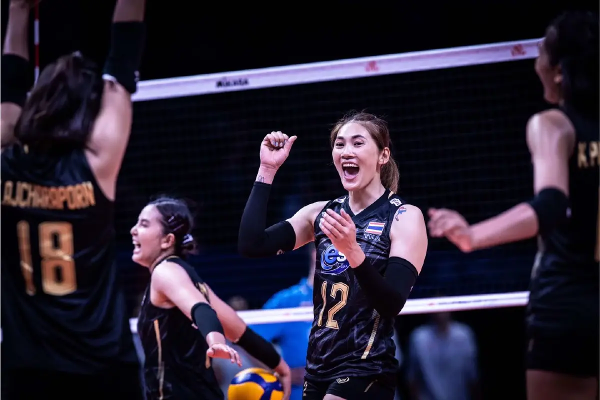 ตบสาวไทยต้อนแคนาดา 3-0 เซตศึกเนชันส์ลีกวีค 2
