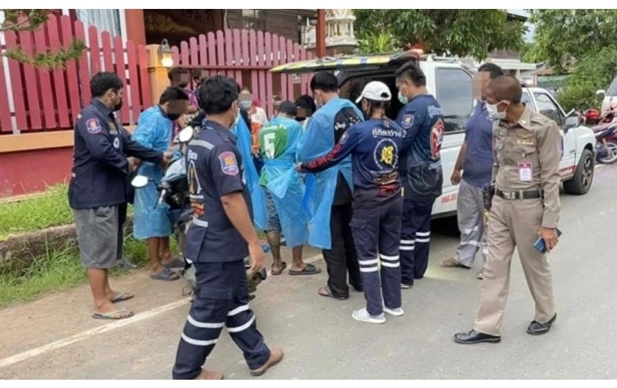 หนุ่มลิทัวเนีย สังหารซ่อนศพสาวสองบุรีรัมย์ ถึงสภ.ปราสาท พร้อมสอบสวนวันนี้