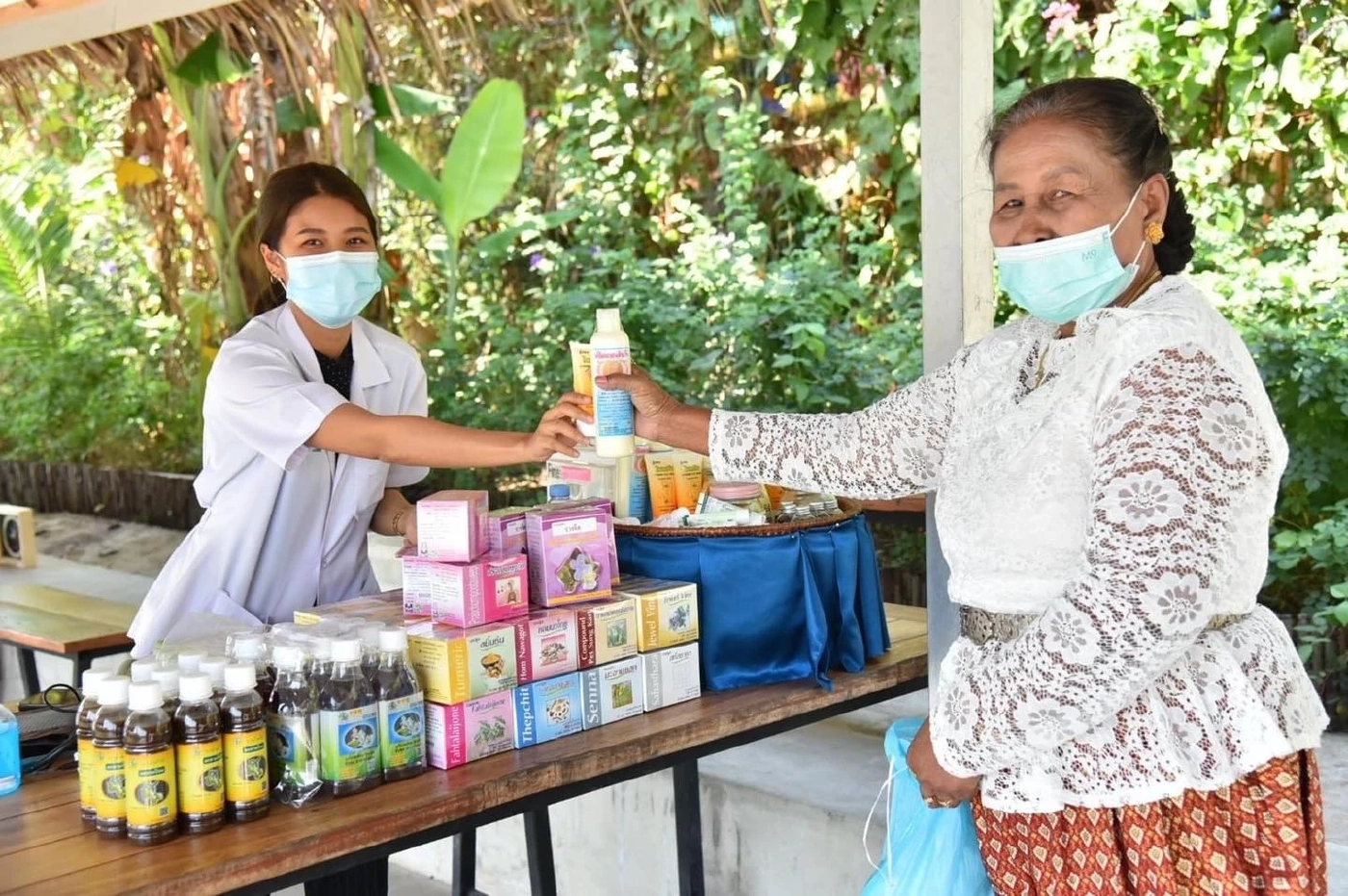 ขอบคุณภาพจากเพจ กลุ่มงาน "การแพทย์แผนไทย และ พฤกษาสปา" รพ.อู่ทอง จ.สุพรรณบุรี