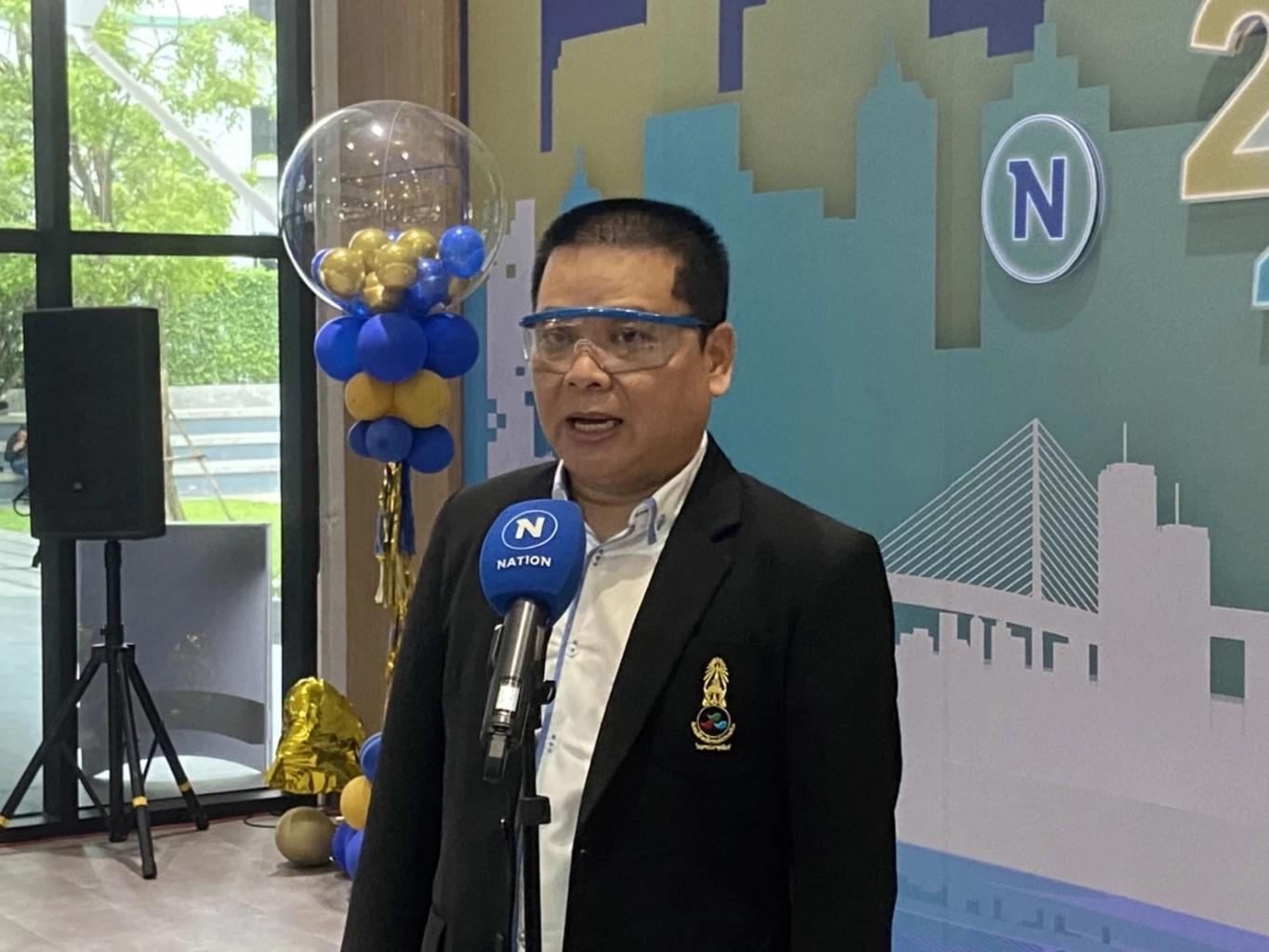  นายชูเกียรติ สิงห์สูง นายกสมาคมคนพิการแห่งประเทศไทย ในพระบรมราชูปถัมภ์