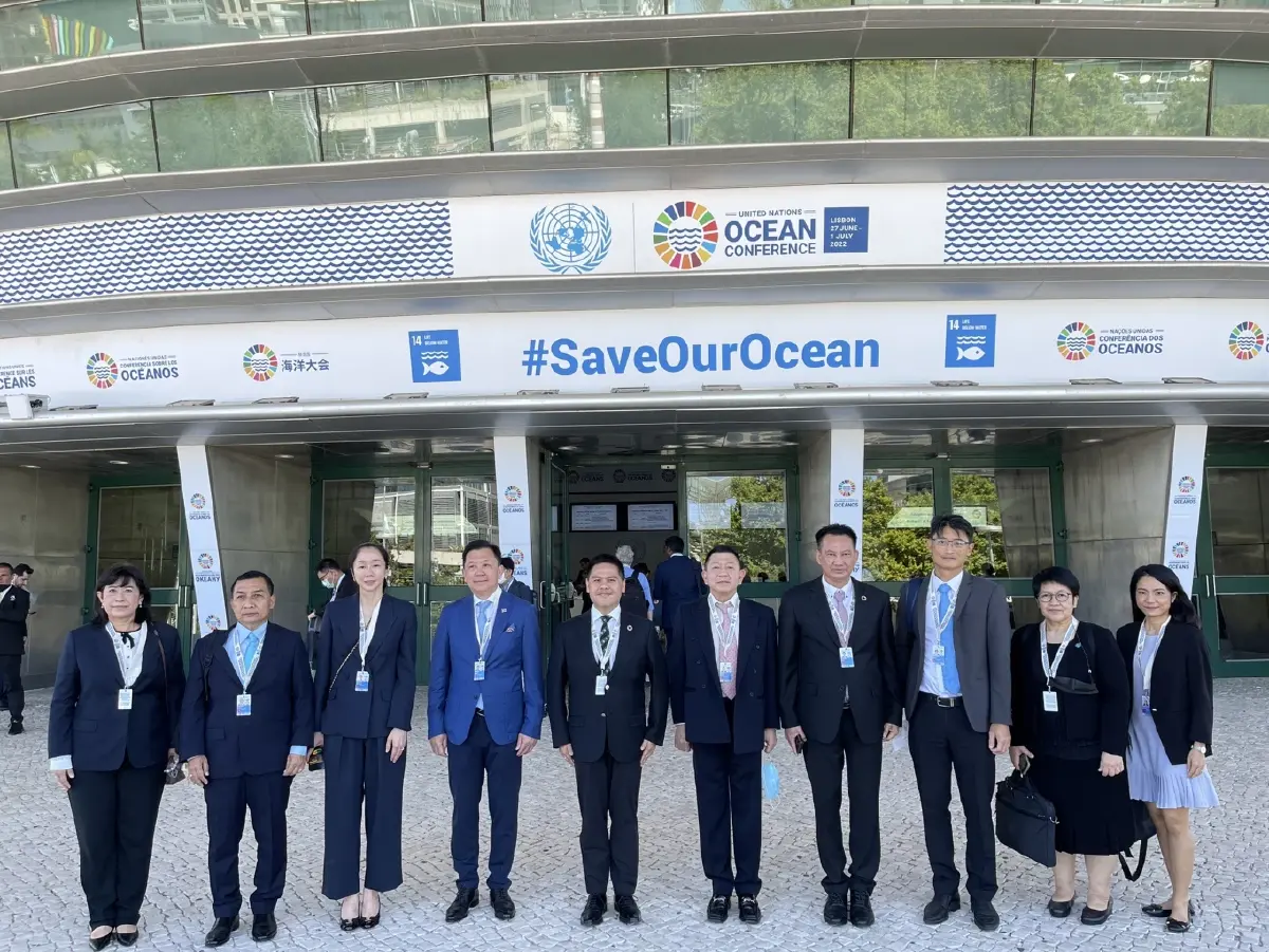 วราวุธ แสดงจุดยืนมุ่งแก้ไขปัญหาทะเลอย่างยั่งยืน บน เวที UN Ocean Conference