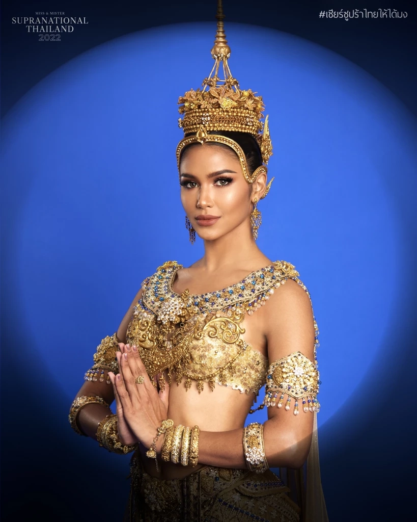 “แพรว แพรววณิชยฐ์” เปิดตัวชุดประจำชาติออร่าพุ่งเตรียมฟาดรอบตัดสิน