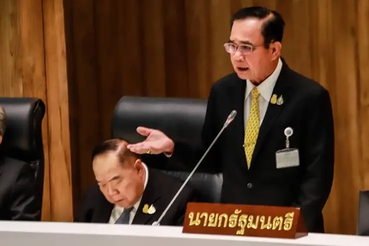 พล.อ.ประยุทธ์ จันทร์โอชา นายกรัฐมนตรี และ รมว.กลาโหม