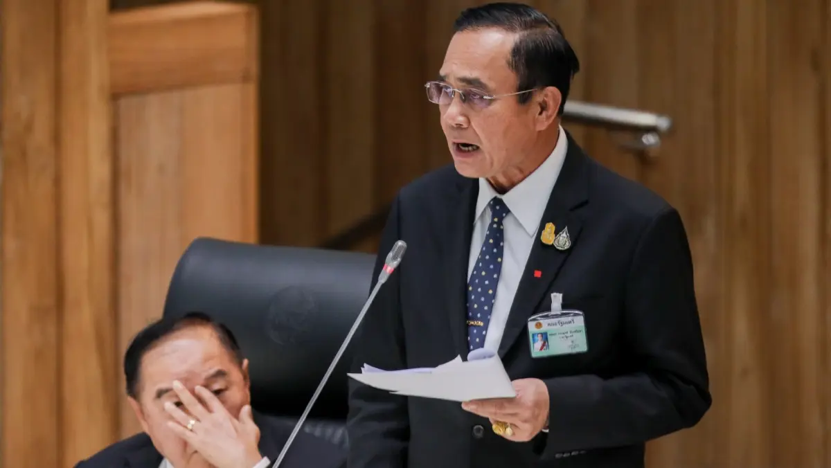 พล.อ.ประยุทธ์ จันทร์โอชา นายกรัฐมนตรี และ รมว.กลาโหม 