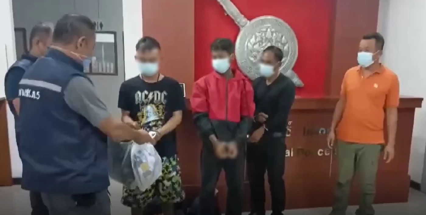 ตร.รวบแก๊ง "คนไทย-เมียนมา" อ้างเป็นทหารวางแผนอุ้มเหยื่อรีดเงิน 1.5 แสนบาท