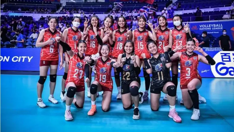 ทีมนักตบสาวไทยใน ศึก VNL 2022 