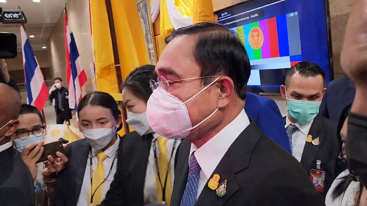 "บิ๊กตู่" ขอบคุณพรรคร่วมโหวตไว้วางใจ ยันไม่ปรับครม.
