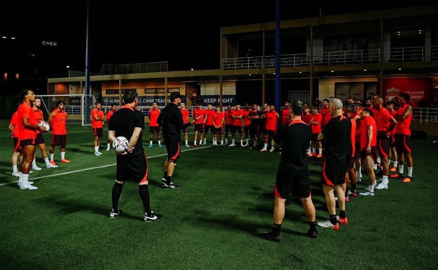 “อุ๊งอิ๊ง” ดีใจให้สนามบอล “ลิเวอร์พูล”  ฝึกซ้อม เชื่อเกมสนุกประทับใจคนไทย