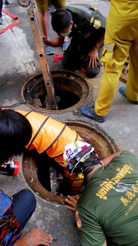 สุดยื้อ!! คนงานมุดท่อระบายน้ำถูกไฟดูด เสียชีวิตเพิ่มอีก 1 ราย