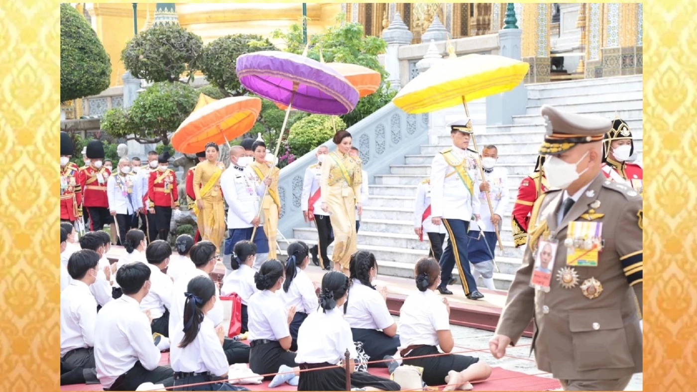 ในหลวง พระราชินี เสด็จฯ ไปในการพระราชพิธีเฉลิมพระชนมพรรษา