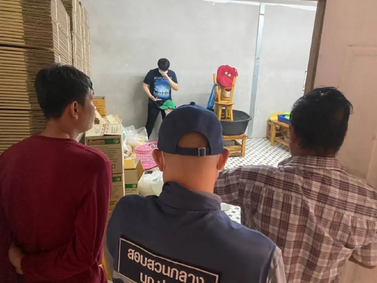 ปอศ.ทลายแหล่งผลิต- ขายส่งผงชูรสปลอมยี่ห้อดัง ย่าน ปทุมธานี