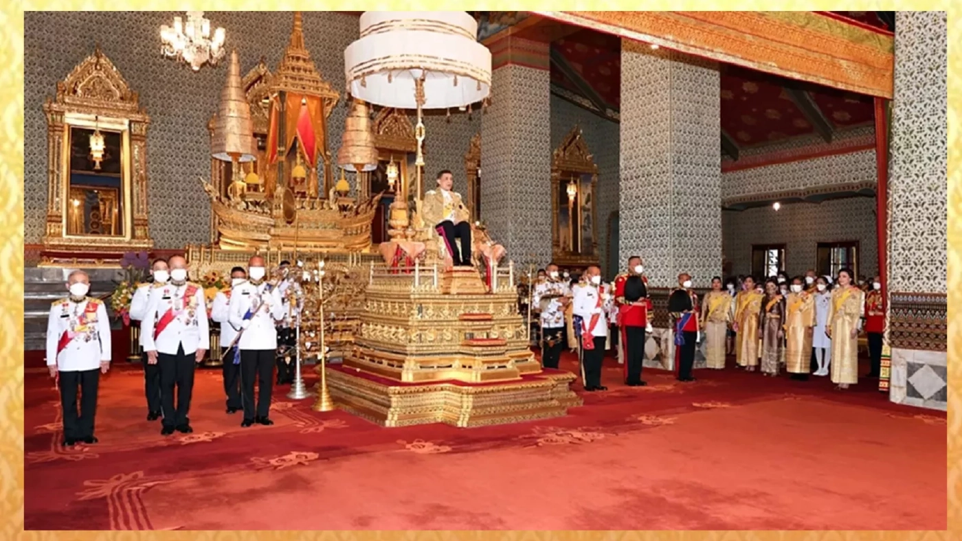 "ในหลวง" เสด็จออกมหาสมาคมพระราชพิธีวันเฉลิมพระชนมพรรษา 28 กรกฎาคม 2565