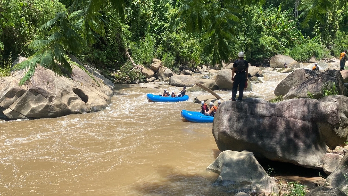 คุมเข้มความปลอดภัย “ล่องแกง” เชียงใหม่