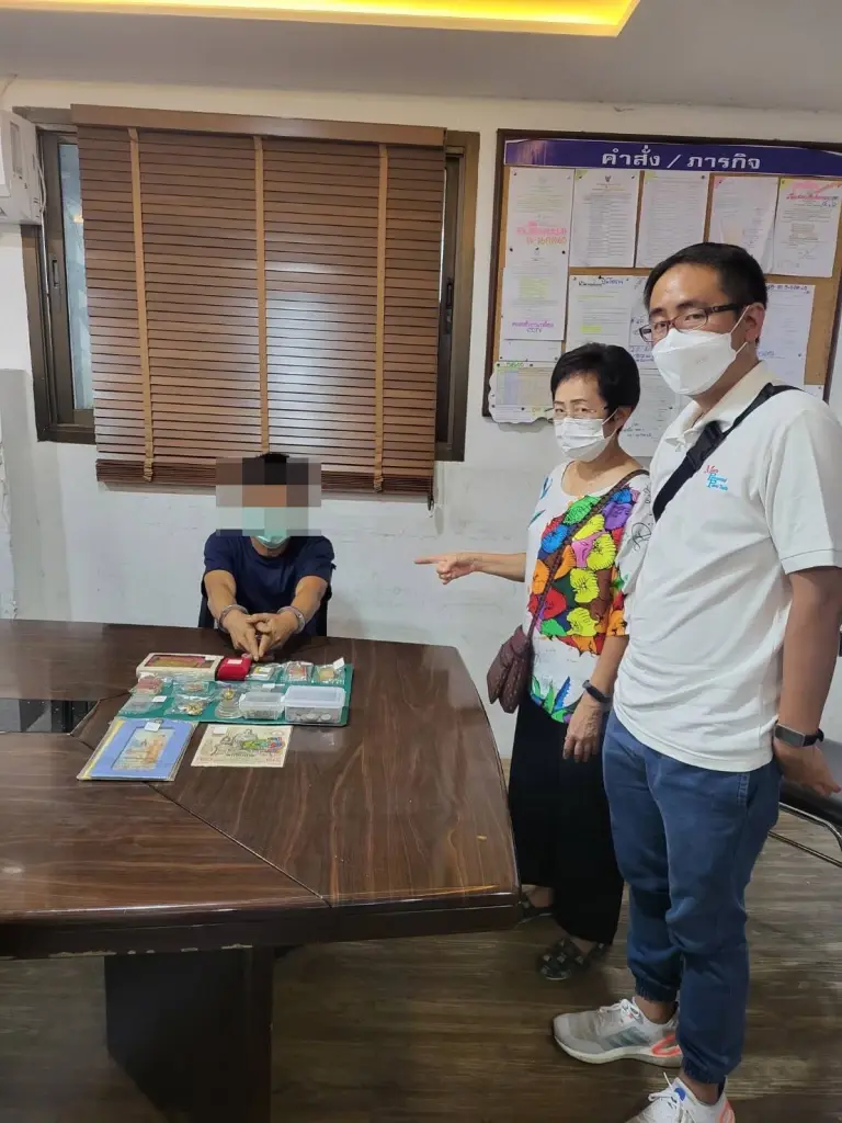 ตร.ลุมพินีจับไอ้โม่ง ตระเวนย่องเบางัด "ร้านนวด" หาเงินซื้อยาเสพ