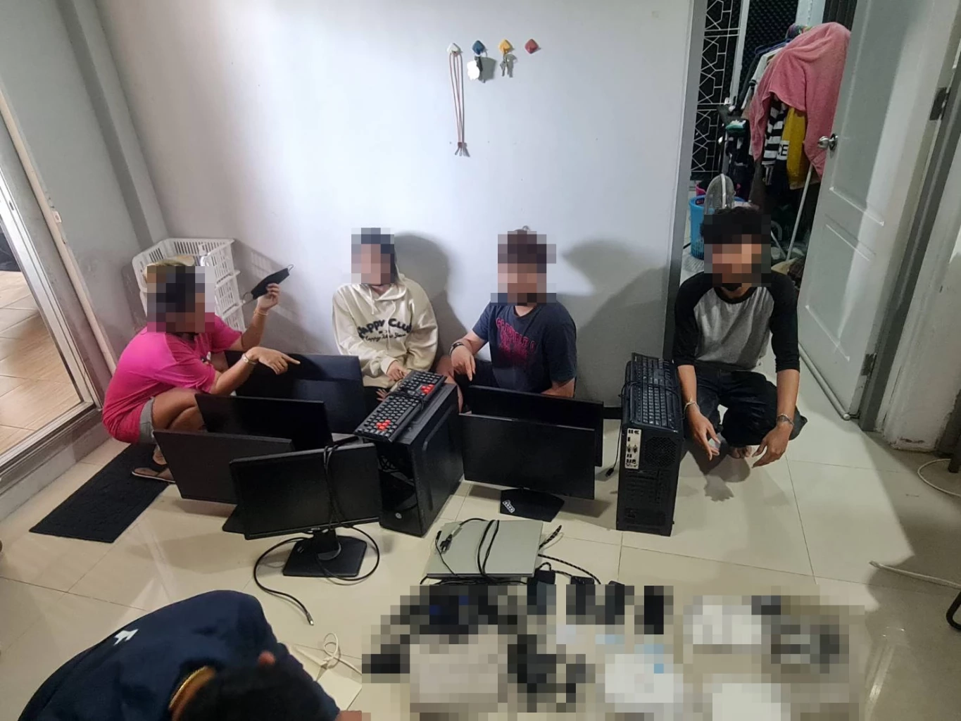 "PCT-บูรพา491" ขยายผลตัดวงจรเครือข่ายส่งคนไทยข้ามแดนทำแก๊งคอลเซ็นเตอร์