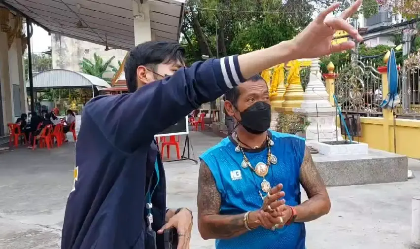 นายจรูญ พัฒนะ ผู้ที่ถ่ายคลิป