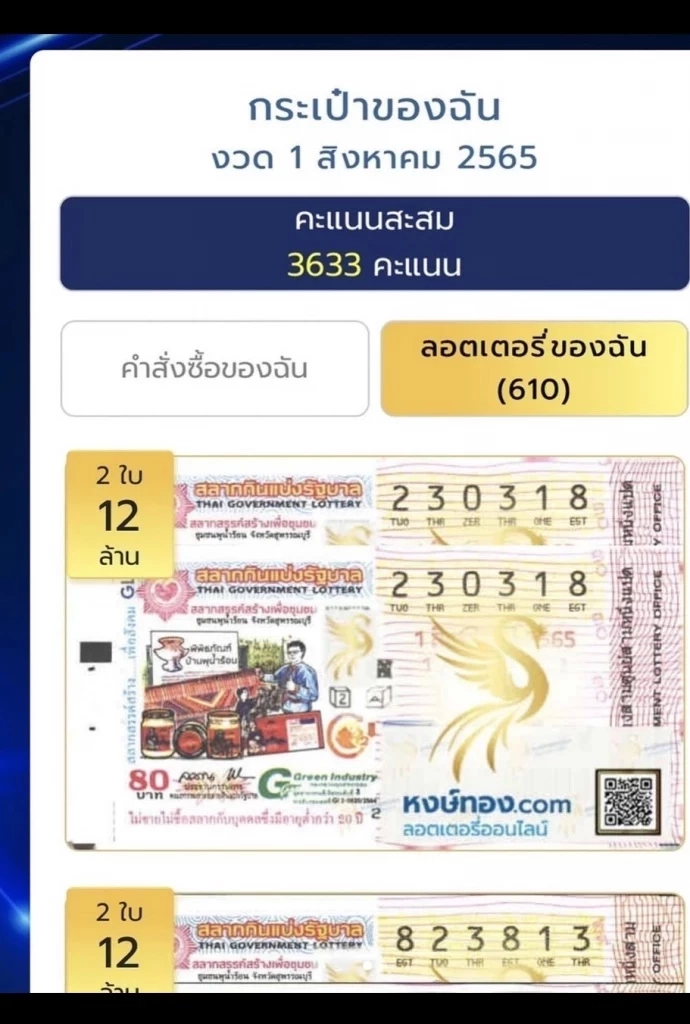 เปิดเลขดัง สุนารี ราชสีมา หลังโชว์ลอตเตอรี่จำนวน 610 ใบ งวด 1/08/65 เทหมดหน้าตัก