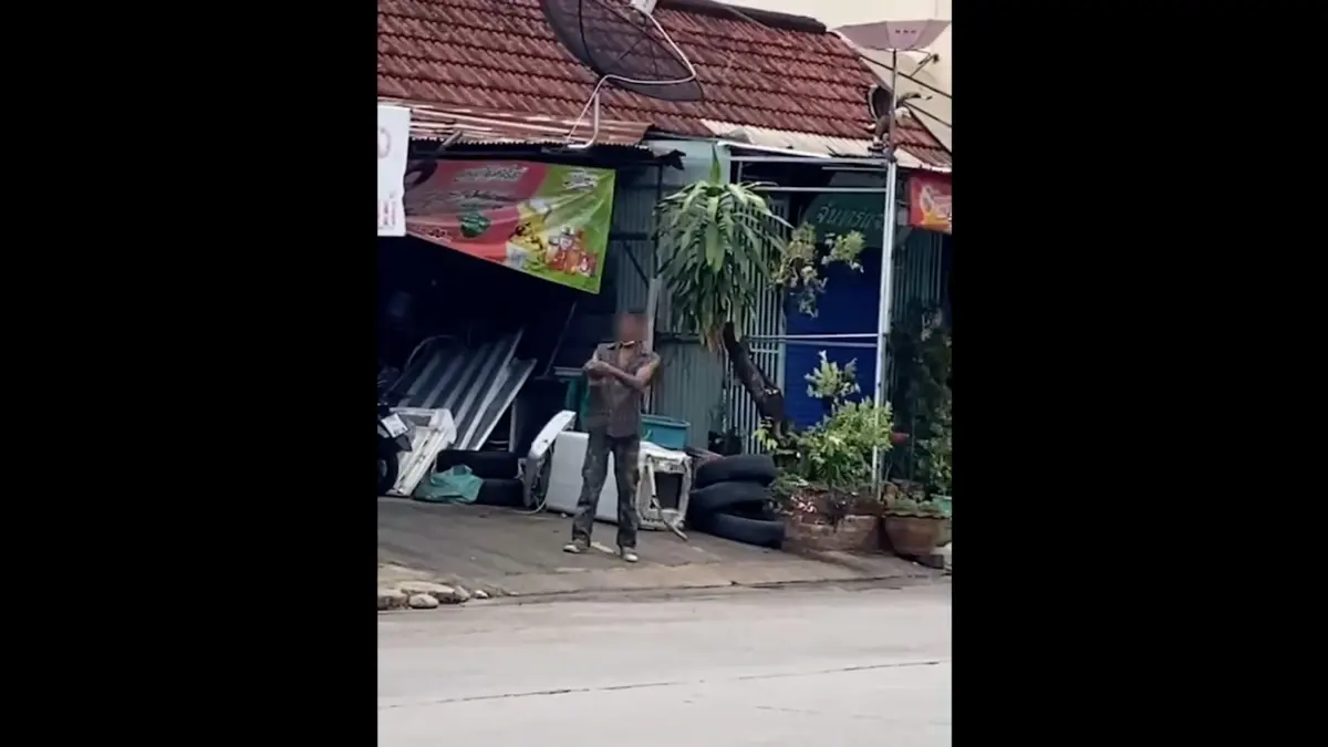 รวบได้แล้ว! ชายเก็บของเก่าควงระเบิด จับชาวบ้านเป็นตัวประกัน