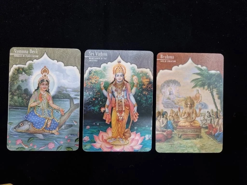 ไพ่พระยมนา ไพ่พระวิษณุ ไพ่พระพรหม