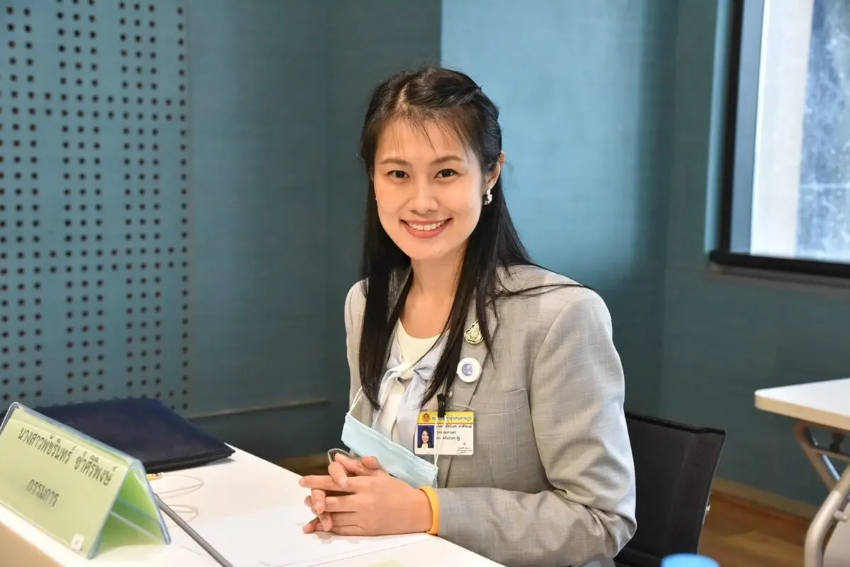 น.ส.พัชรินทร์ ซำศิริพงษ์ ส.ส.กทม. พรรคพลังประชารัฐ