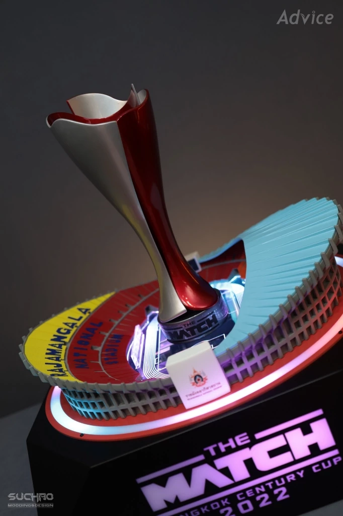 เปิดใจเจ้าของผลงานถ้วยรางวัล "THE MATCH" ดีไซน์หนึ่งเดียวในโลก