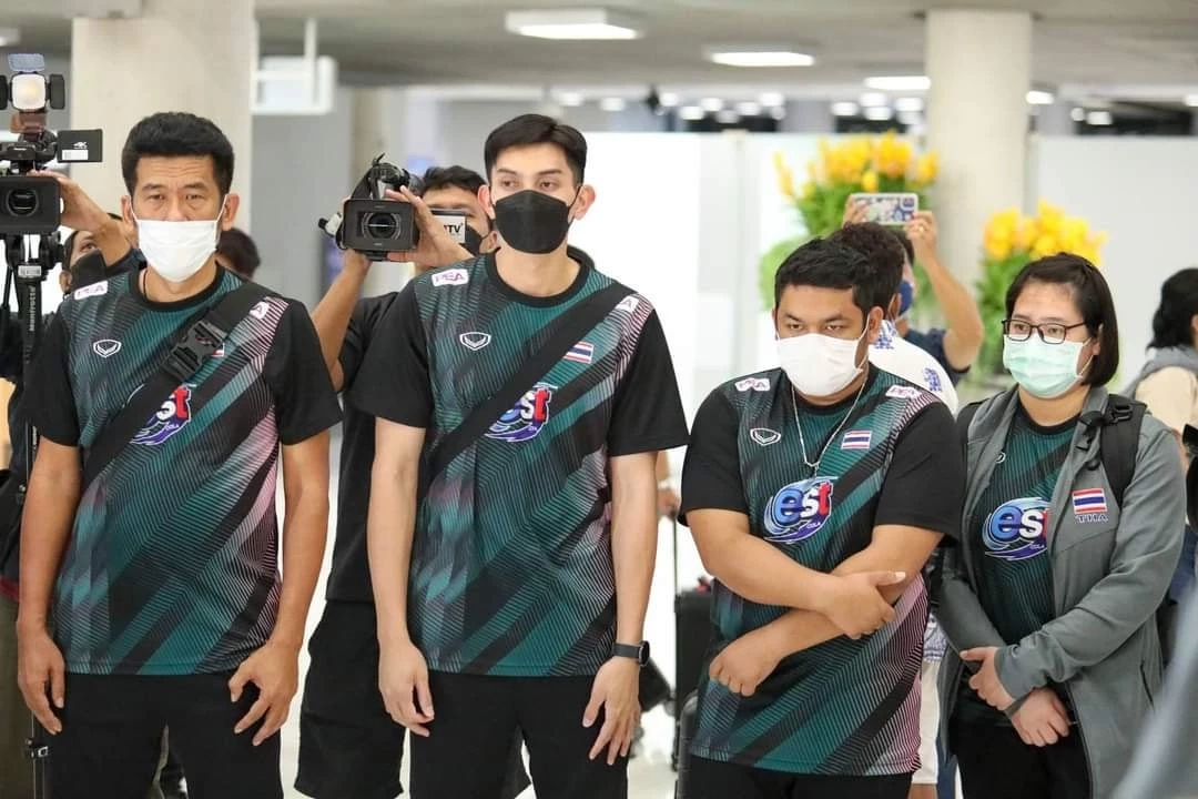 "วอลเลย์บอลสาวไทย" ถึงบ้านเกิดหลังเสร็จศึกเนชันส์ลีก