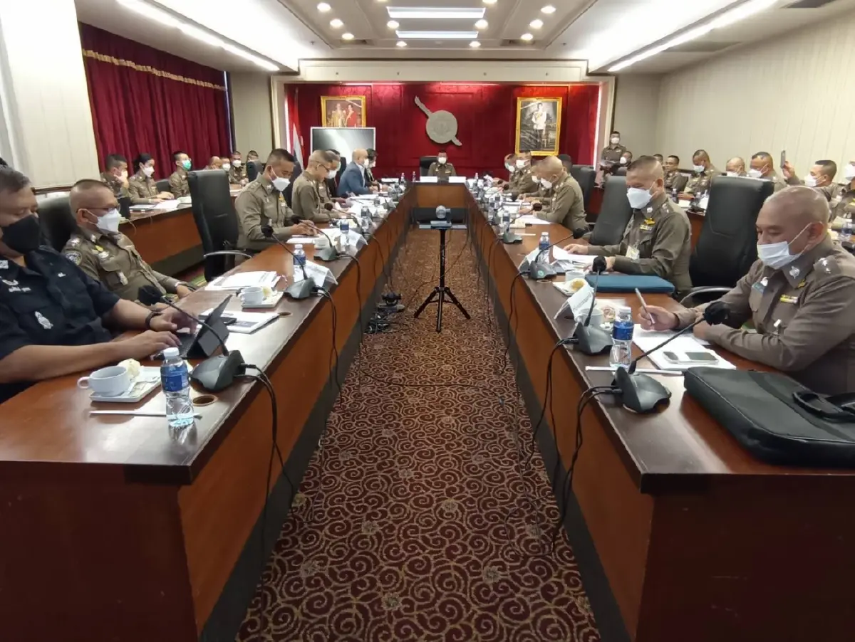 ตร.ประชุมเตรียมความพร้อมจัดประชุม “APEC 2022”