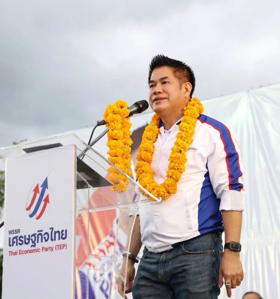 ร.อ.ธรรมนัส พรหมเผ่า  หัวหน้าพรรคเศรษฐกิจไทย 
