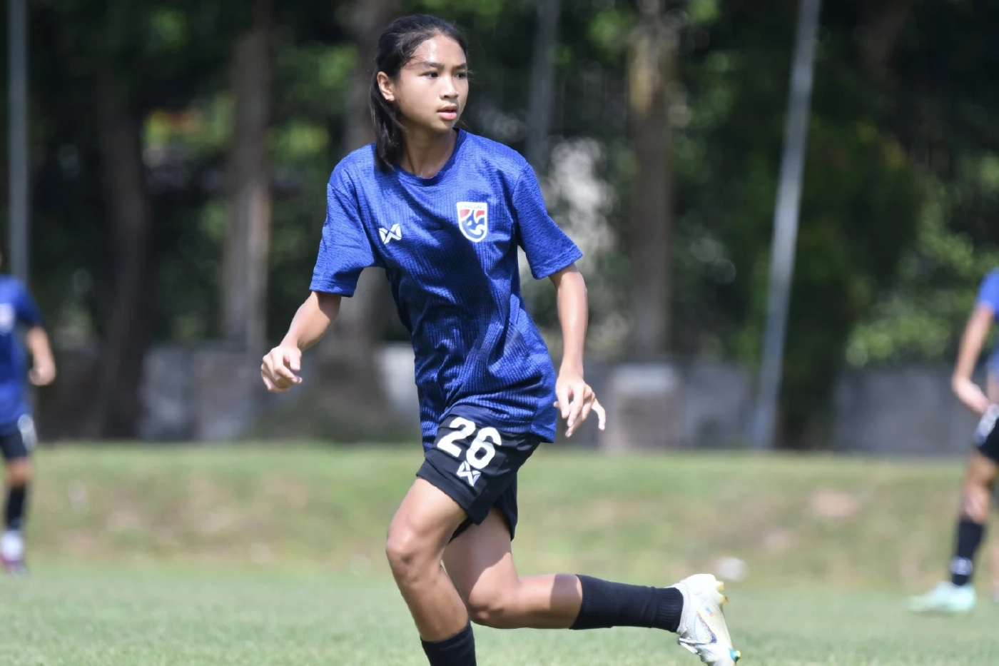 ฟุตบอลหญิง U18 ซ้อมต่อเนื่องก่อนดวลสิงคโปร์ "จิดาภา" มั่นใจชนะได้แน่