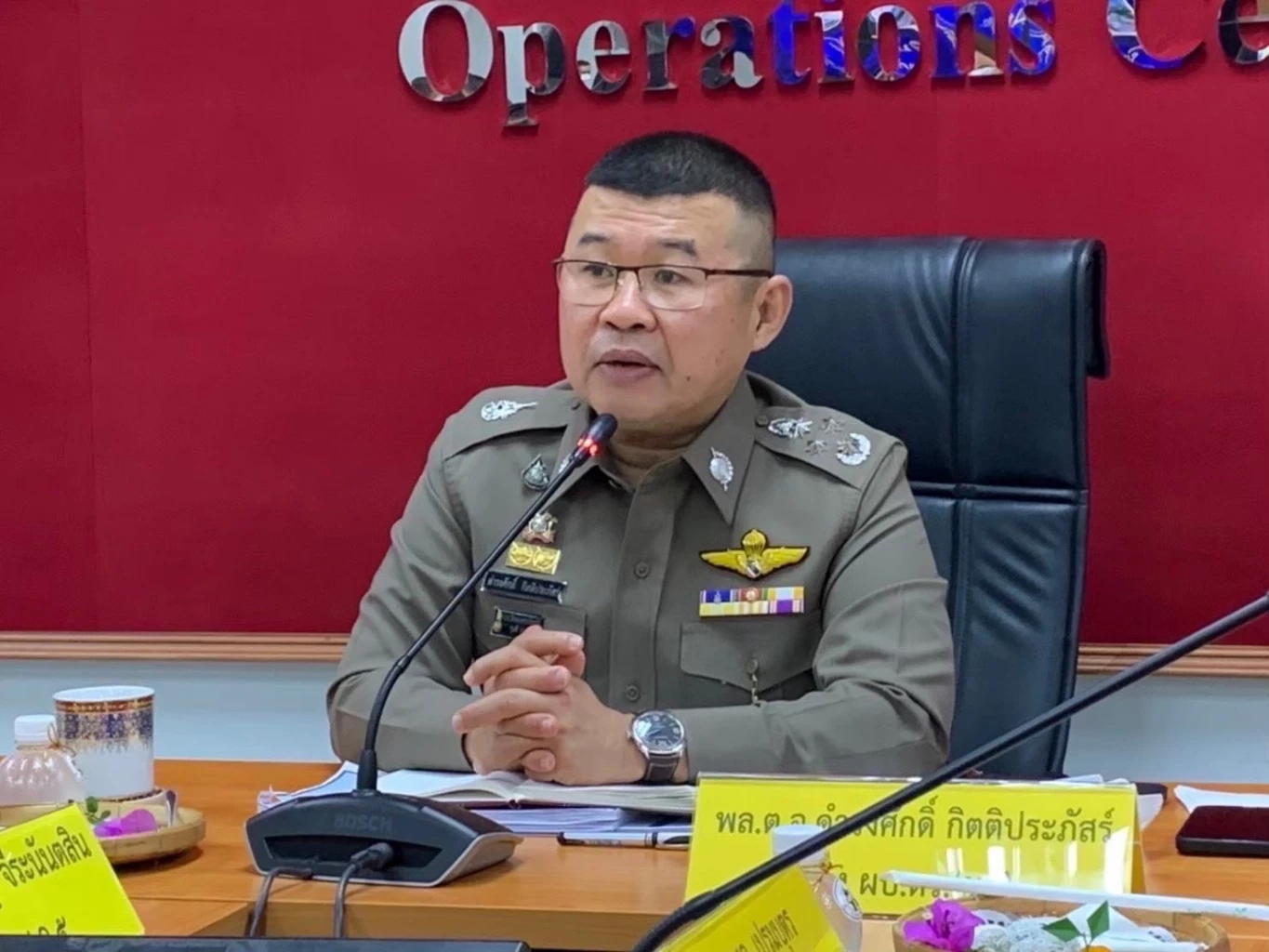 "PCT-บูรพา491" ขยายผลตัดวงจรเครือข่ายส่งคนไทยข้ามแดนทำแก๊งคอลเซ็นเตอร์