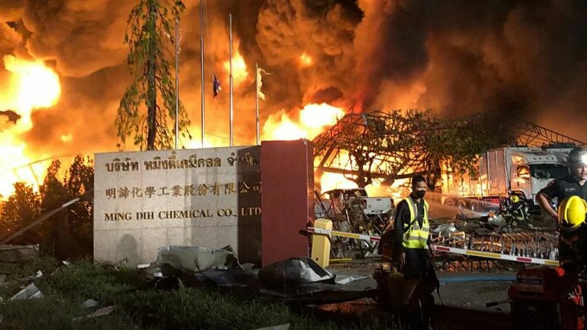 เหตุเพลิงไหม้ บริษัท หมิงตี้เคมีคอล จำกัด