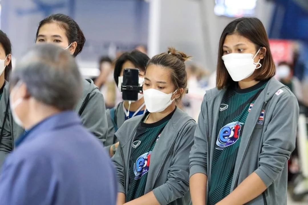 "วอลเลย์บอลสาวไทย" ถึงบ้านเกิดหลังเสร็จศึกเนชันส์ลีก