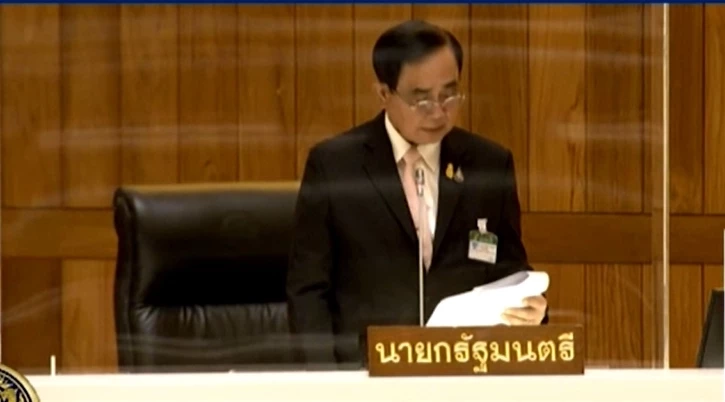 พล.อ.ประยุทธ์  จันทร์โอชา นายกรัฐมนตรี และรมว.กลาโหม 